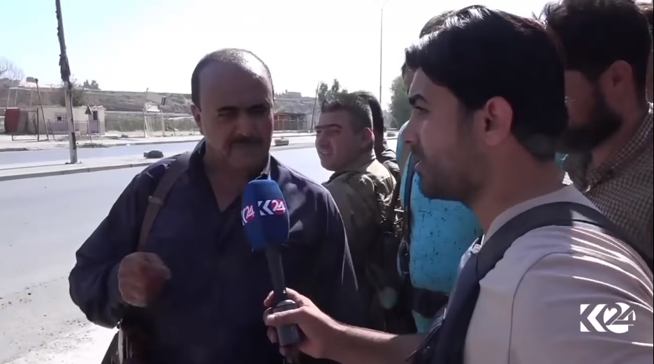 لقطات لكوردستان24 عن هجوم كركوك